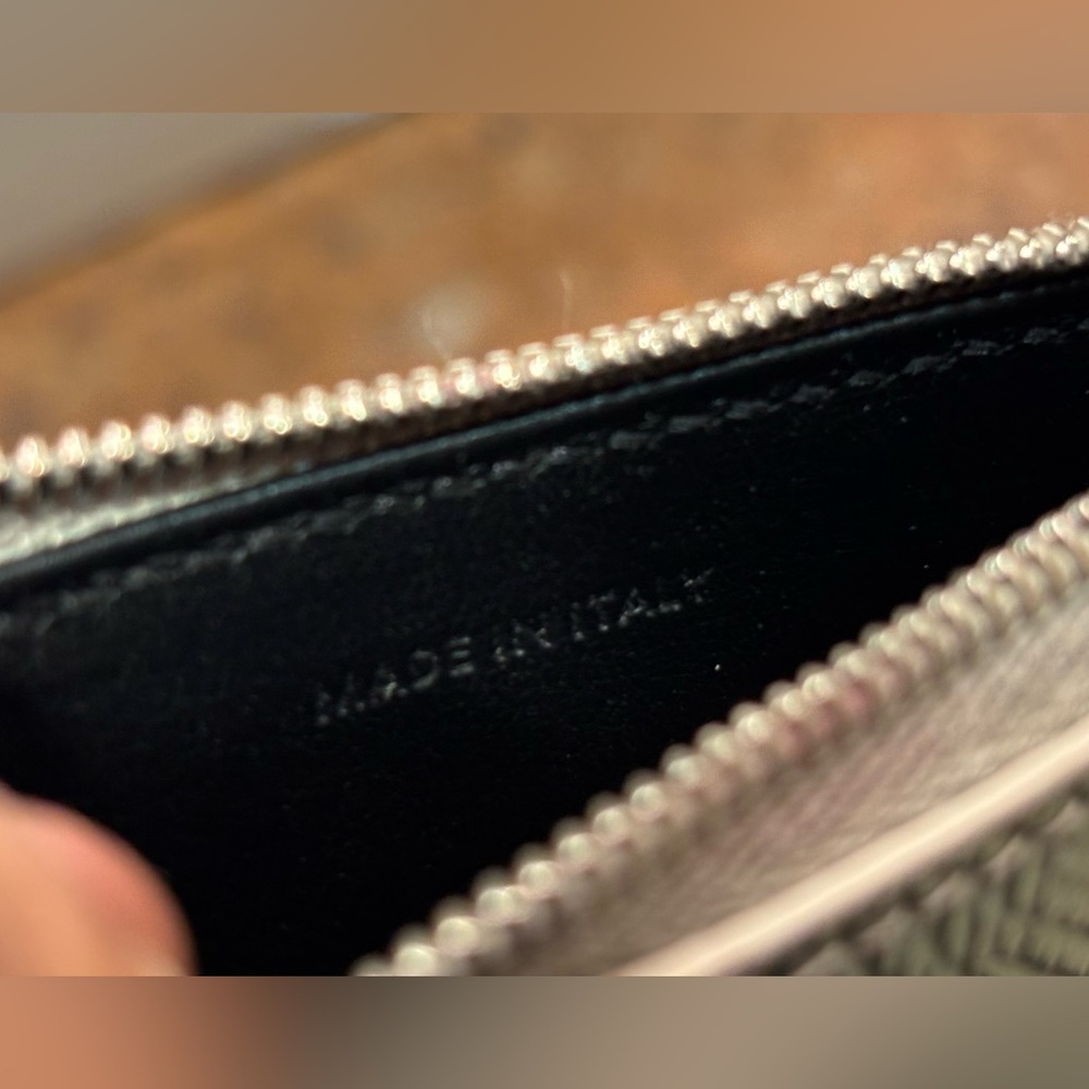Celine Compact Zipped Cardholder Wallet Silver - Picture 10 of 10